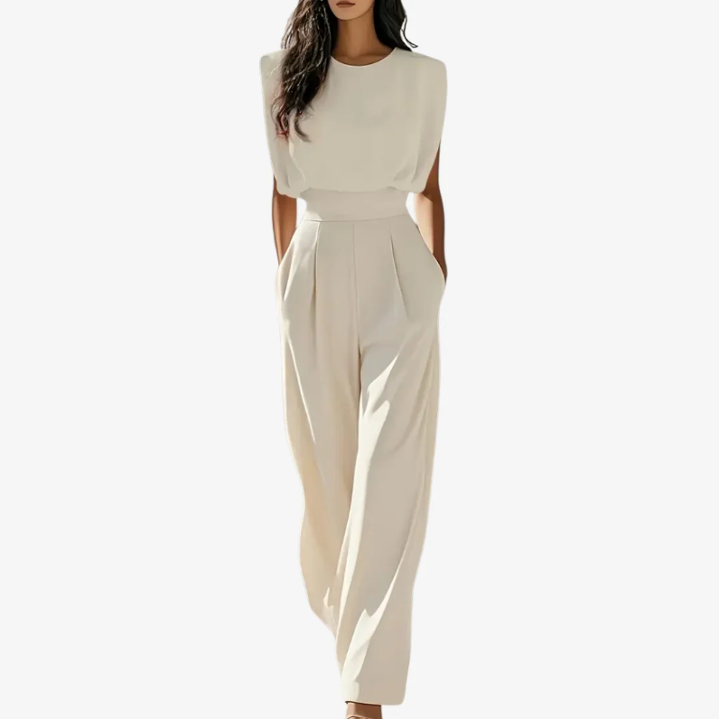 Mono Elegante con cinturón